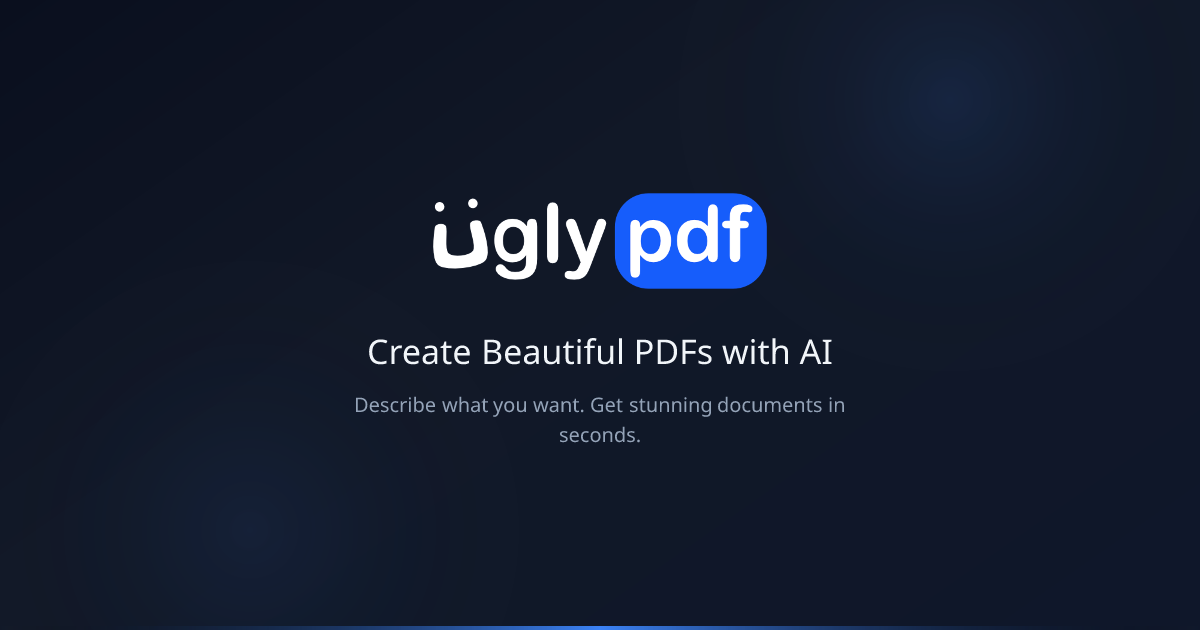 UglyPDF screenshot